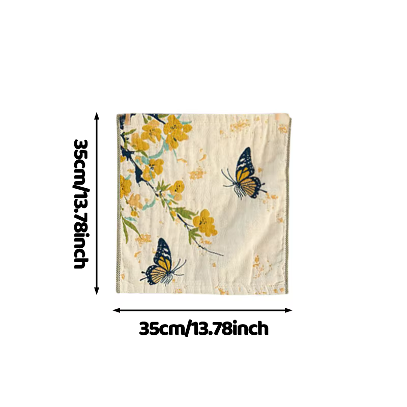 Serviette en gaze 100% coton 35x35cm