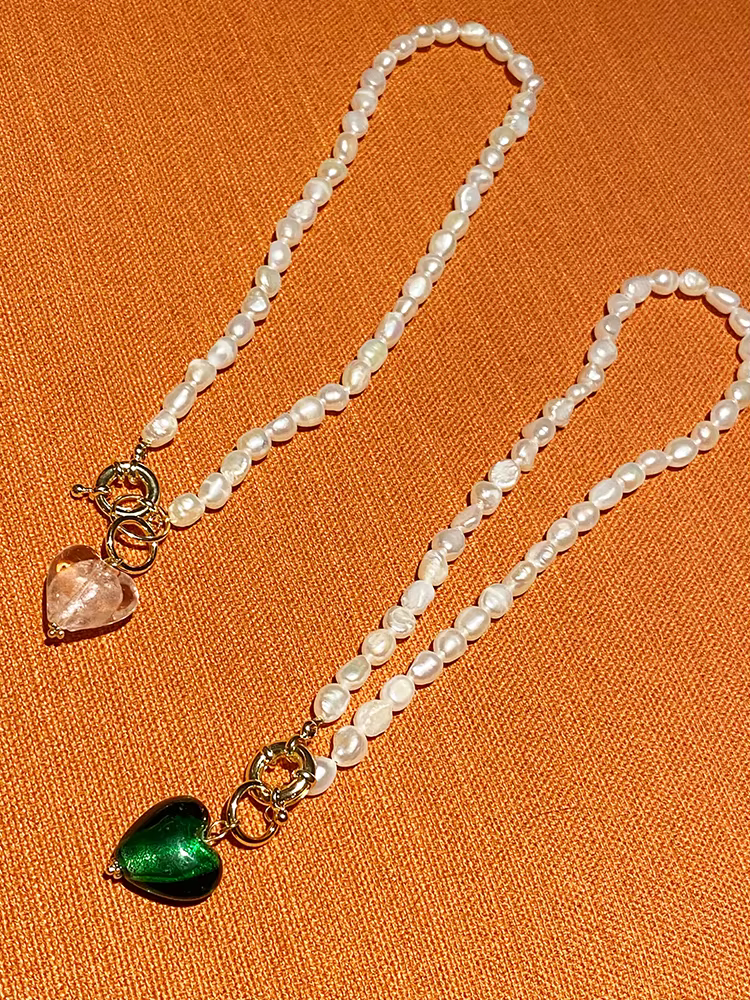 Collier ras du cou en titane avec or 18 carats pour femme