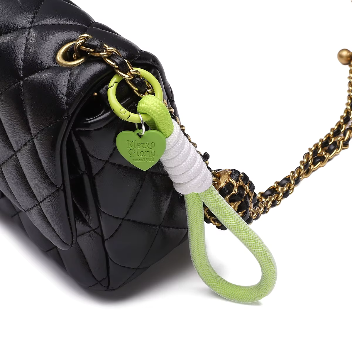 Porte-clés créatif tissé à la main pour téléphone portable
