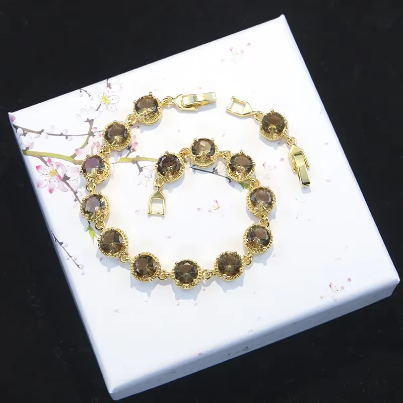 Ensemble de bijoux caméléon turc rond