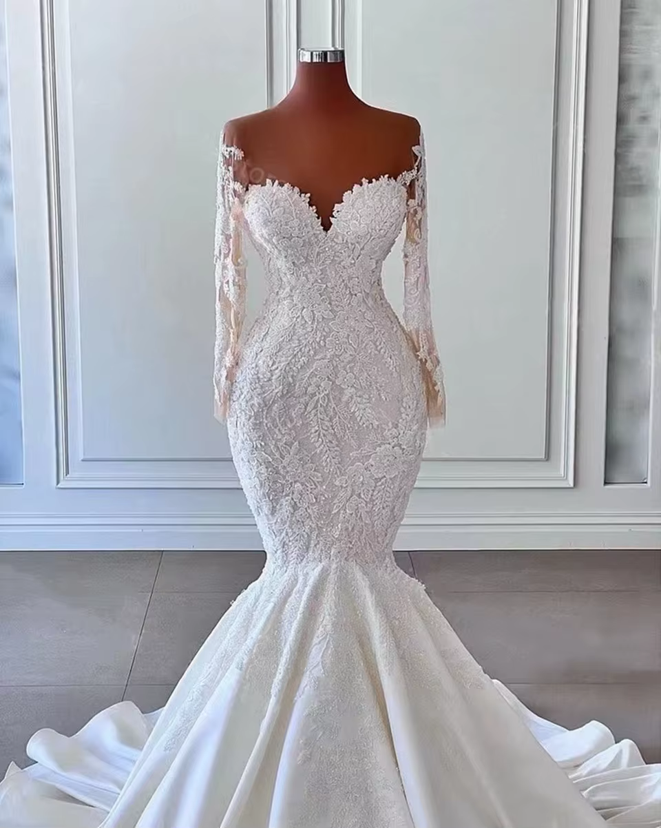 Robes de mariée de luxe sirène 2026