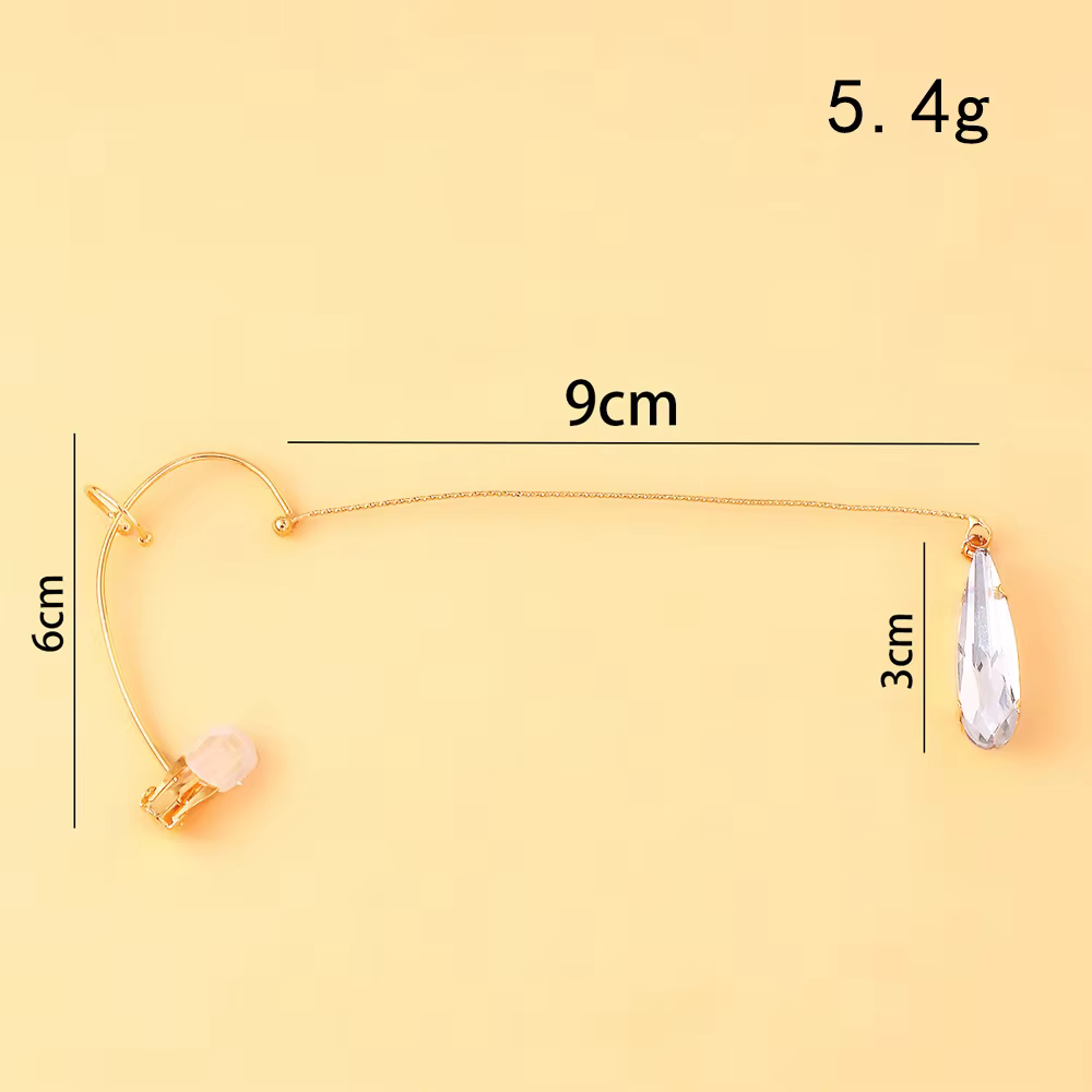 Boucles d'oreilles créatives en forme de larme « Larmes de Sirène » pour femmes