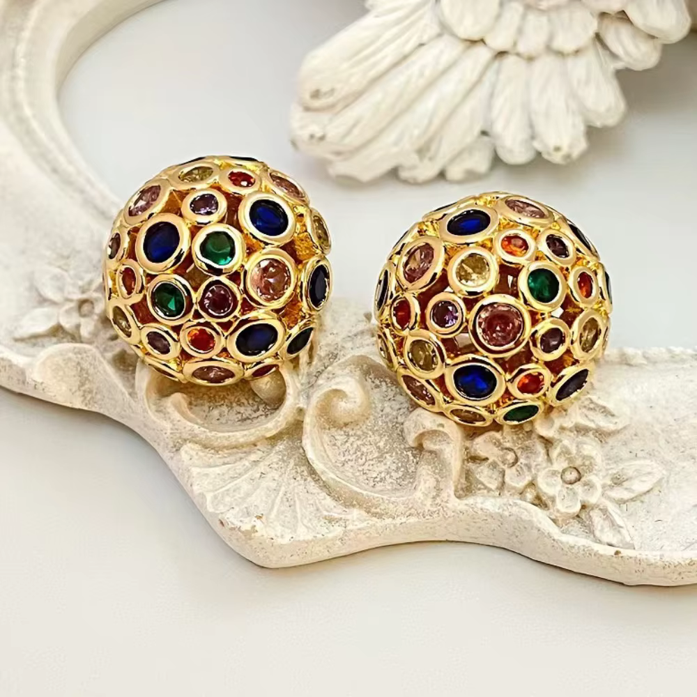 Boucles d'oreilles élément médiéval