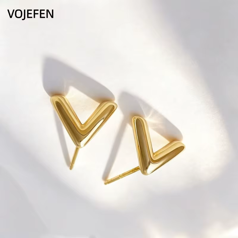 Boucles d'oreilles VOJEFEN Au750 en or V