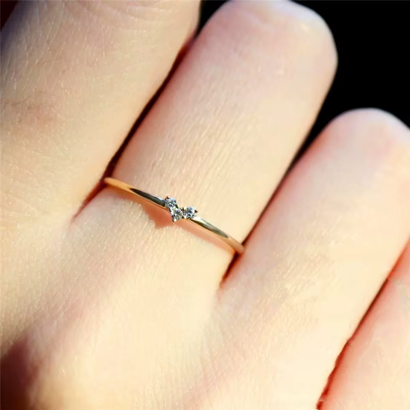 Bague Fine Dainty pour Femme