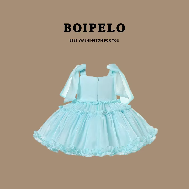 Robe de princesse faite à la main pour demoiselle d'honneur