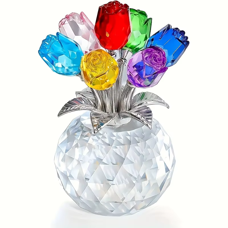 Bouquet de roses colorées - Pour anniversaire