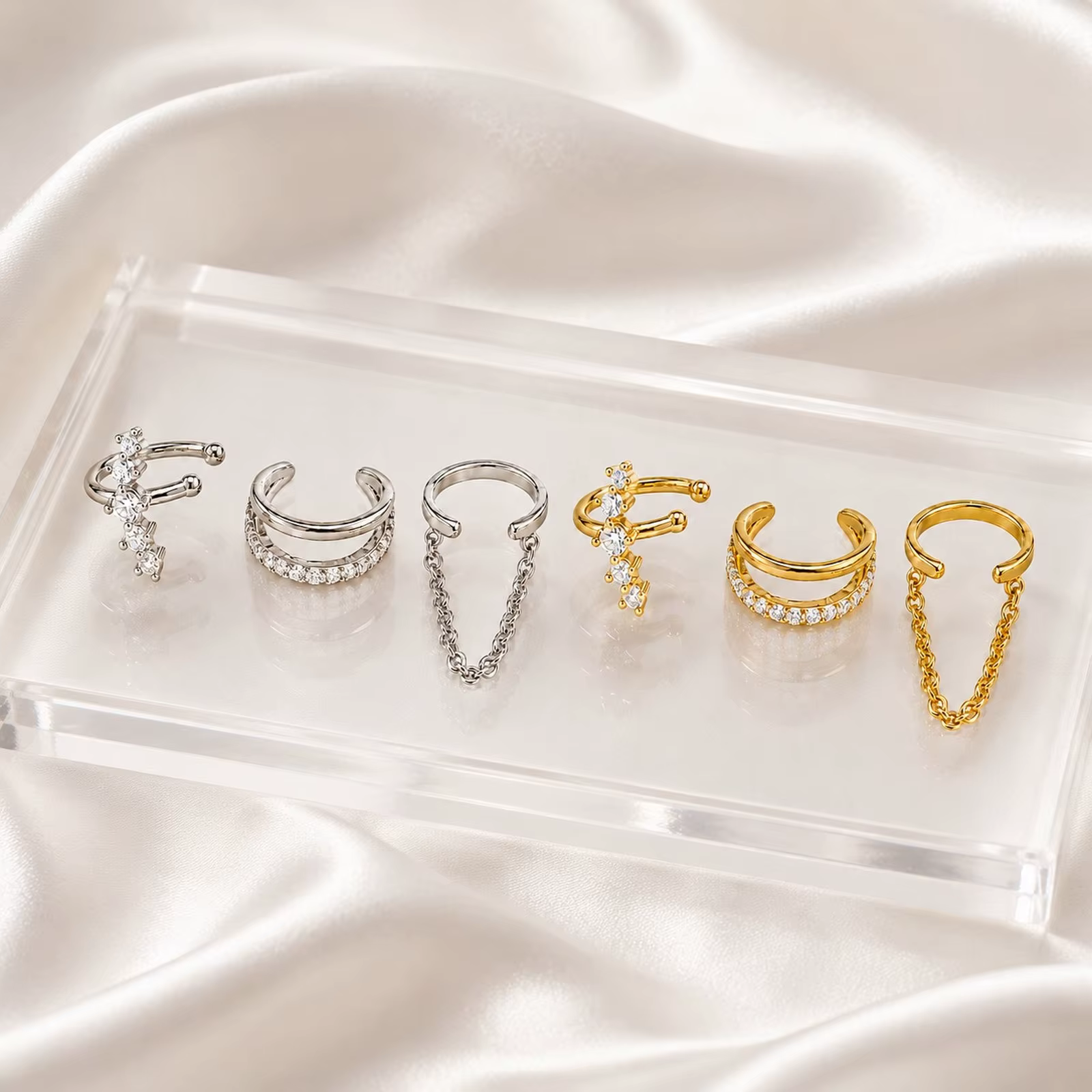 Manchettes d'oreille pour femmes