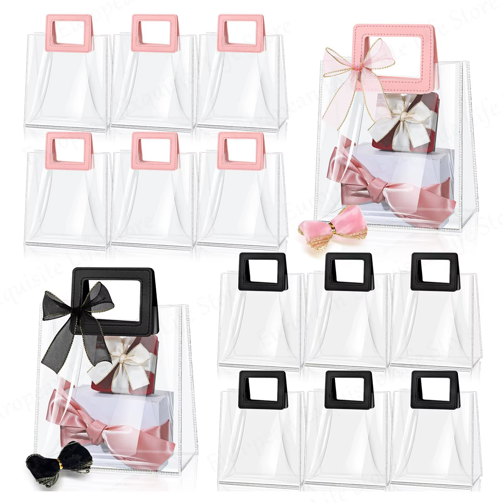 Sacs Cadeaux Transparents de Mariage