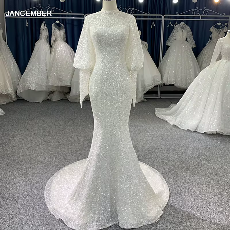 Robes de mariée à manches longues pour la mariée