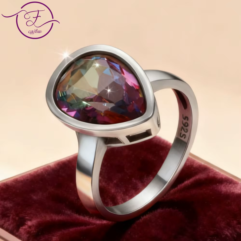 Bague en argent S925 pour femmes