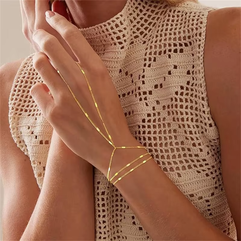 Bracelets multicouches Vintage connectés pour femmes