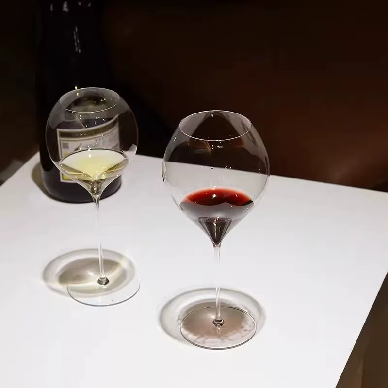 Verres à vin rouge transparents Ultra-fins
