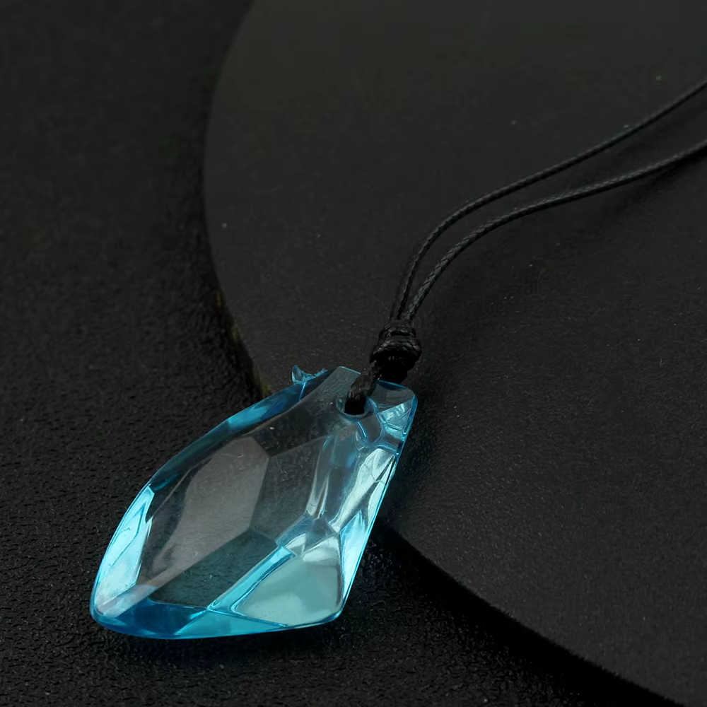 Collier pendentif en pierre de lune série TV H2o