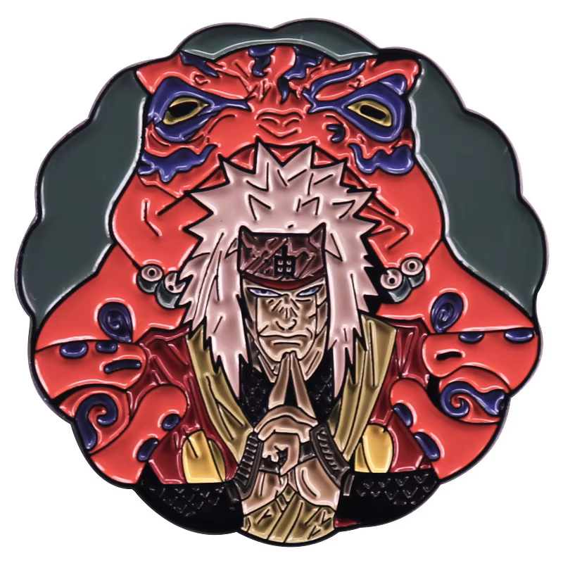 Naruto JIRAIYA – épingles en émail