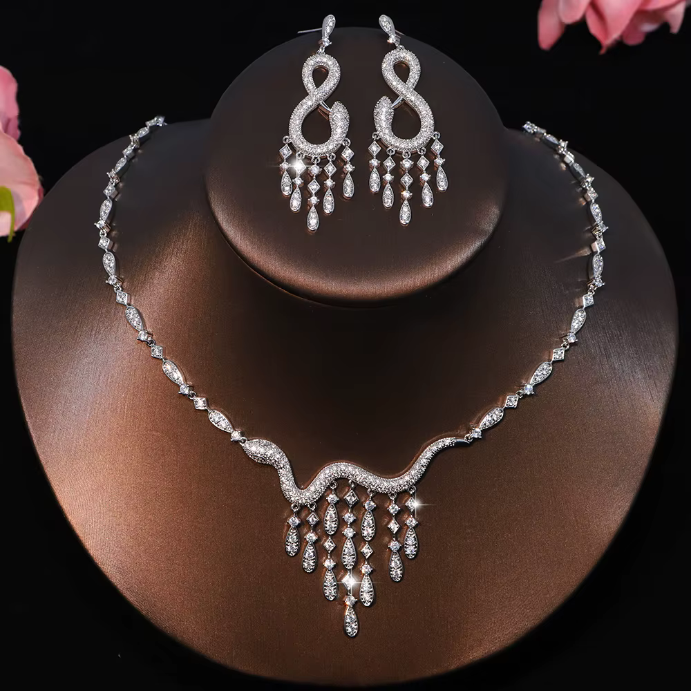 Collection de bijoux de mariage pour femmes - Collier