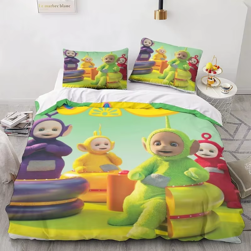 Parure de lit série Teletubbies