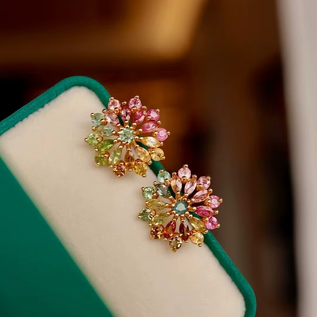 Boucles d'oreilles de luxe certifiées en argent 925