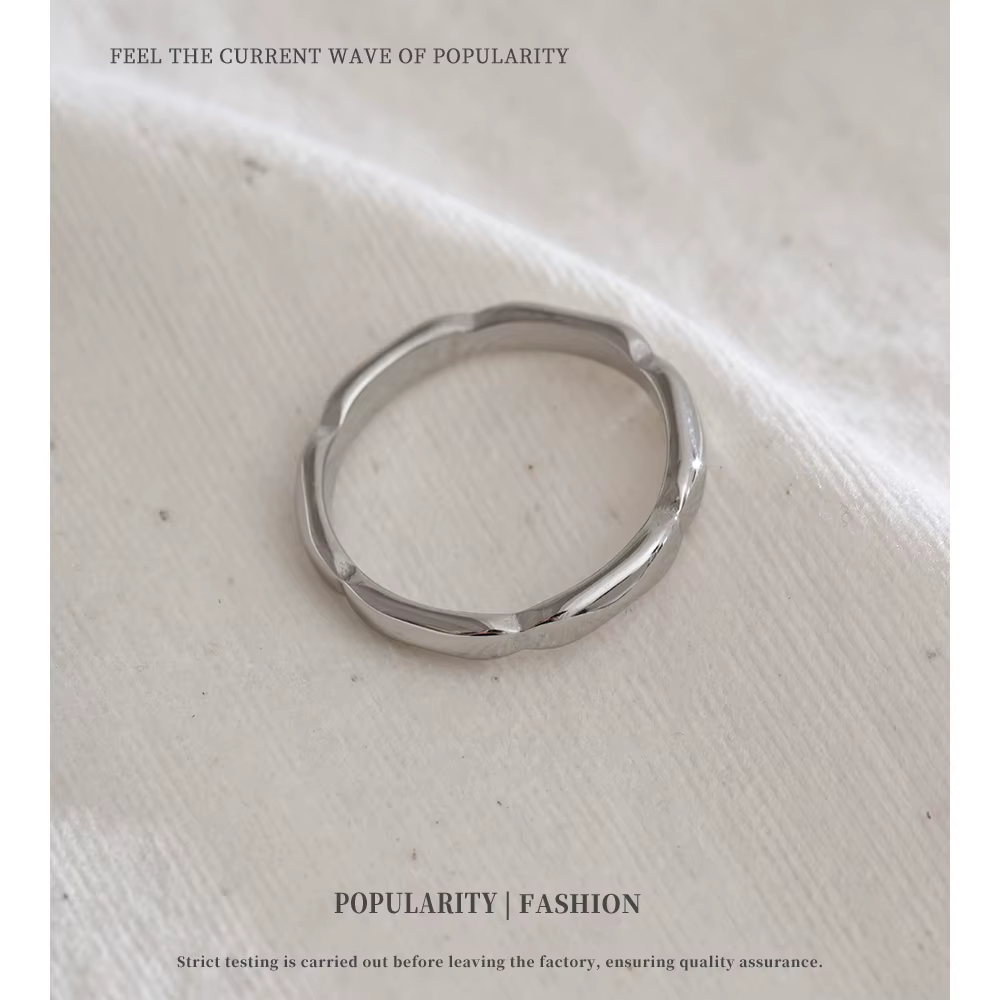 Bague en acier inoxydable