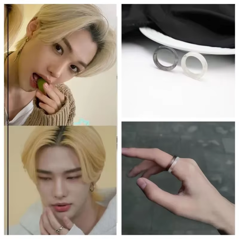 Hallyu – bague Felix en acrylique