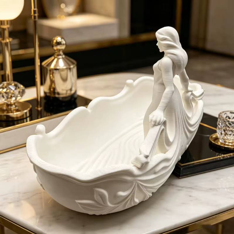 Boîte à bijoux élégante en relief