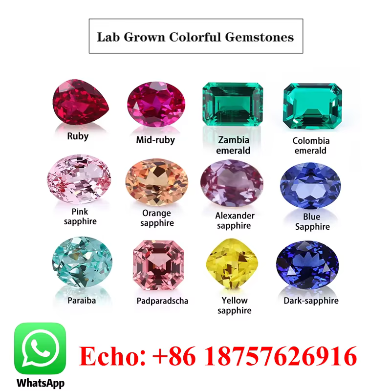 Paraiba mer BlueLab cultivé bleu gemme ronde poire émeraude coeur rayonnant ovale