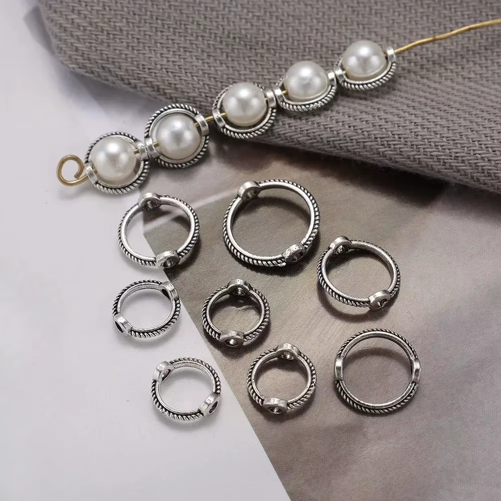 Perles d'Espacement Vintage pour Bijoux