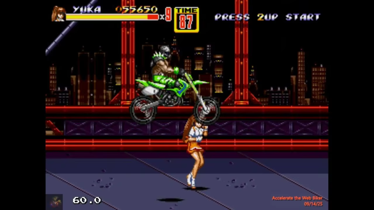 Babe Knuckle Il : Requiem of The Deadly Battle Cartouche de jeu MD 16 bits