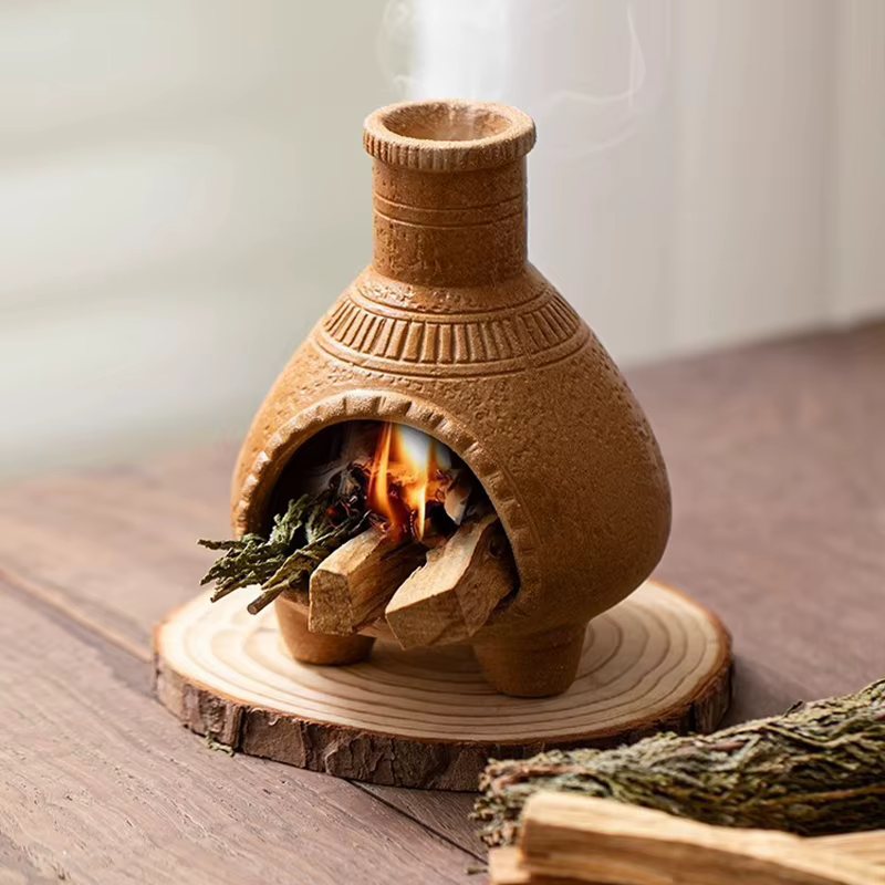 Brûleur d'encens en céramique