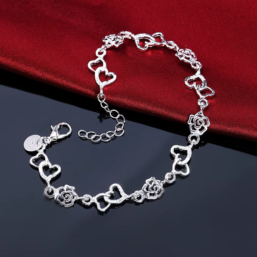 Magnifique Bracelet en argent Sterling 925 pour femmes