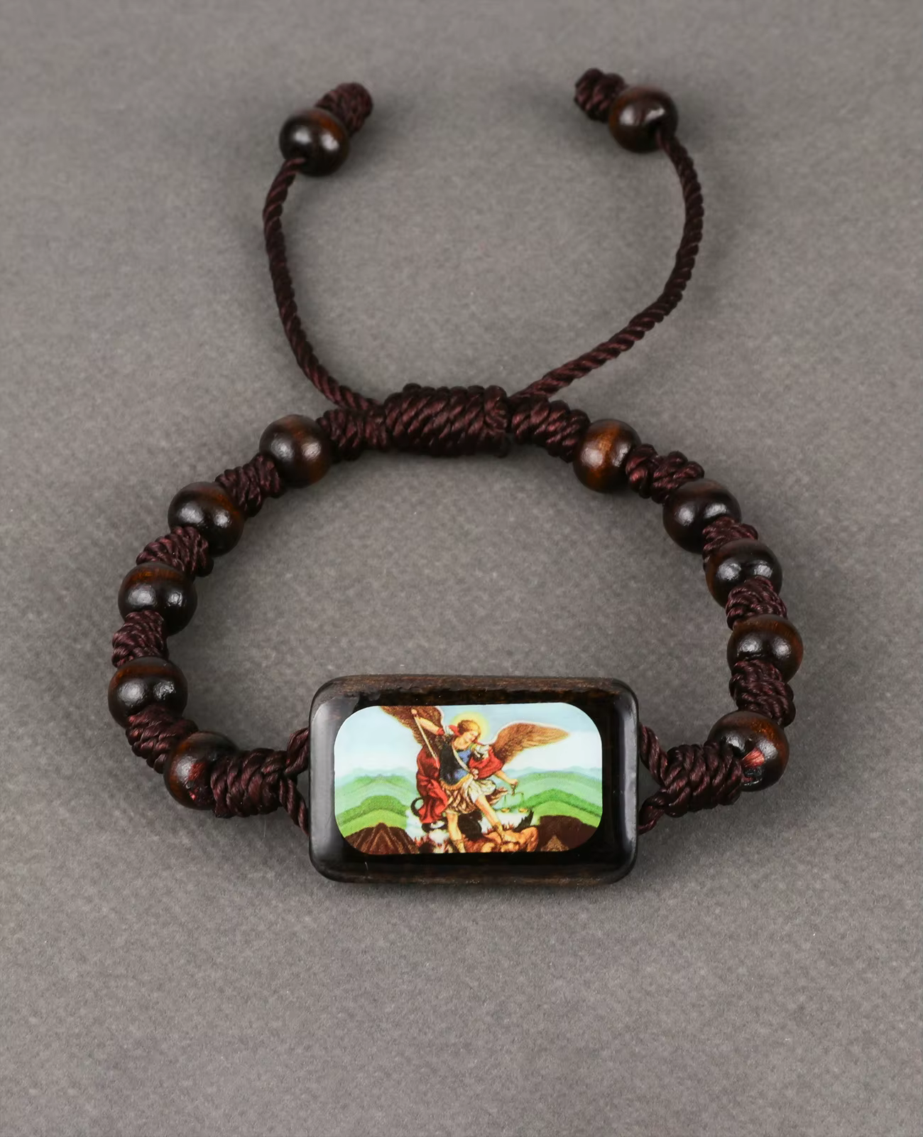 Saint Michel Exorcisme Saint Benoît Chapelet Perlé Bracelet