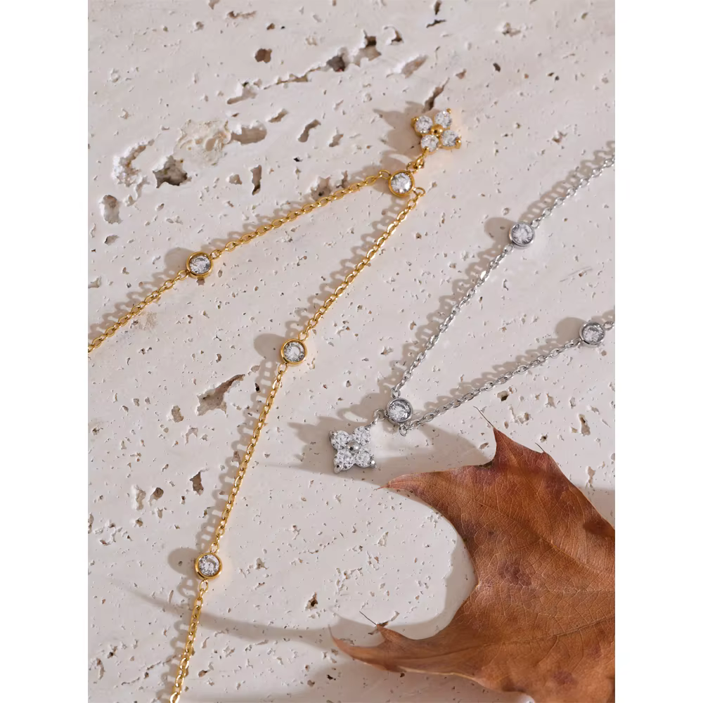Yhpup-Pendentif Fleur Cubique Chic pour Femme