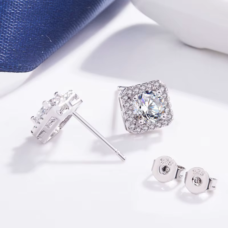 Genuin-Ensembles de bijoux en argent regardé 925 pour femmes