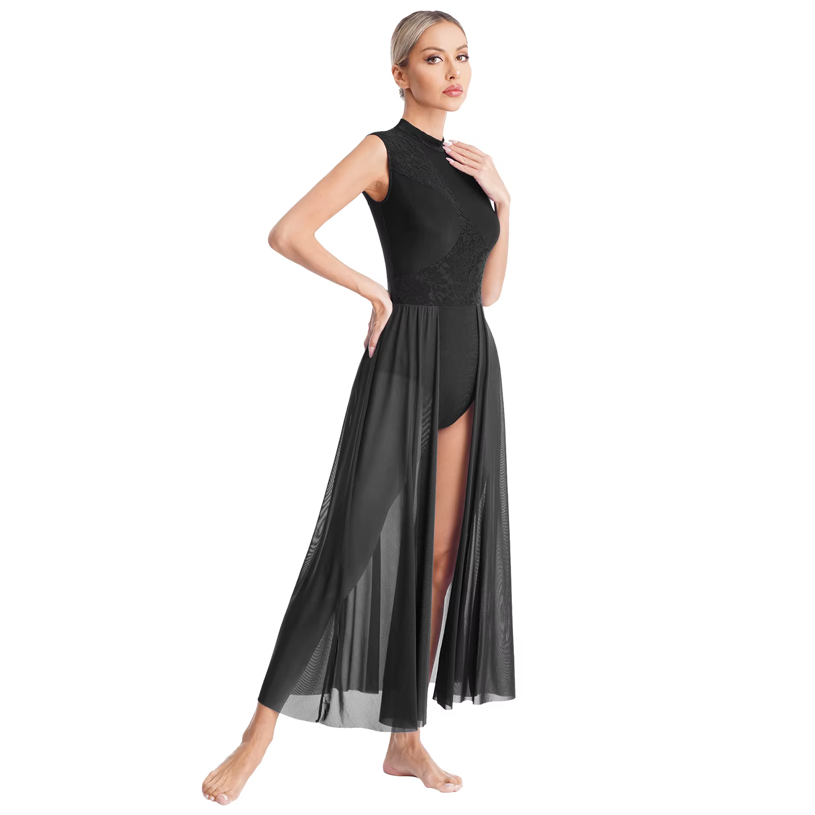 Robe de danse d'éloge pour femmes
