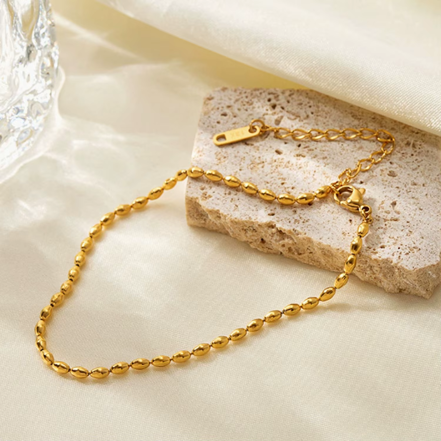 Bracelet en perles personnalisé élégant haut de gamme pour femmes