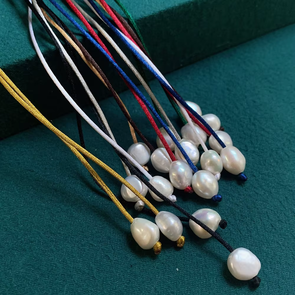Collier de Perles d'Eau Douce Naturelles