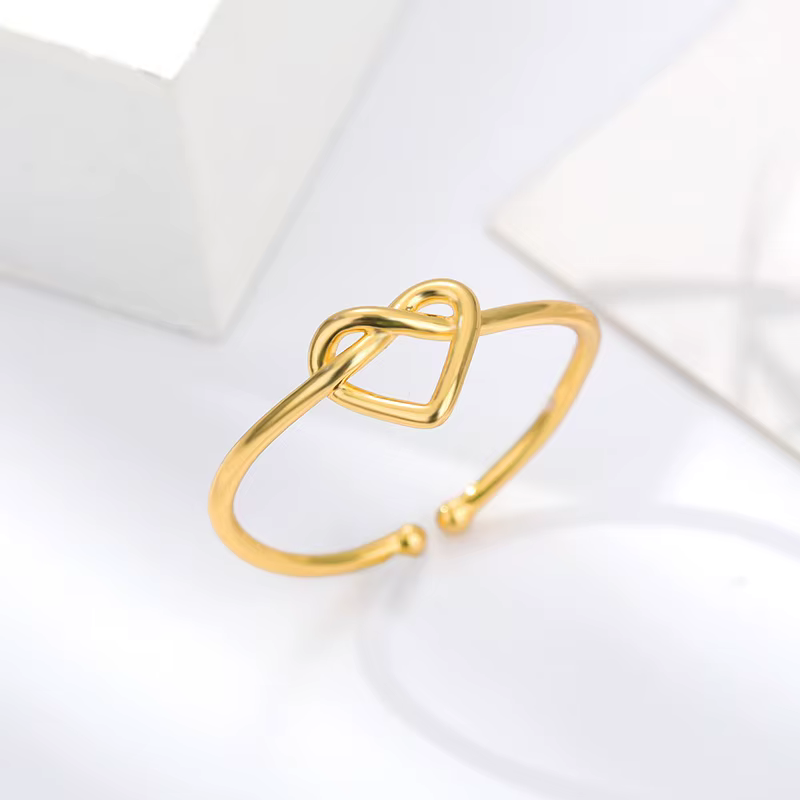 Bagues grenouille en zircon vert pour femmes