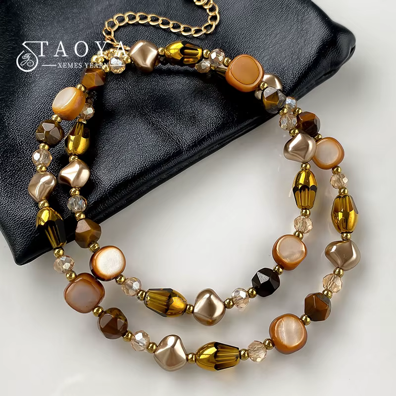 Maillard – collier de perles en pierre naturelle