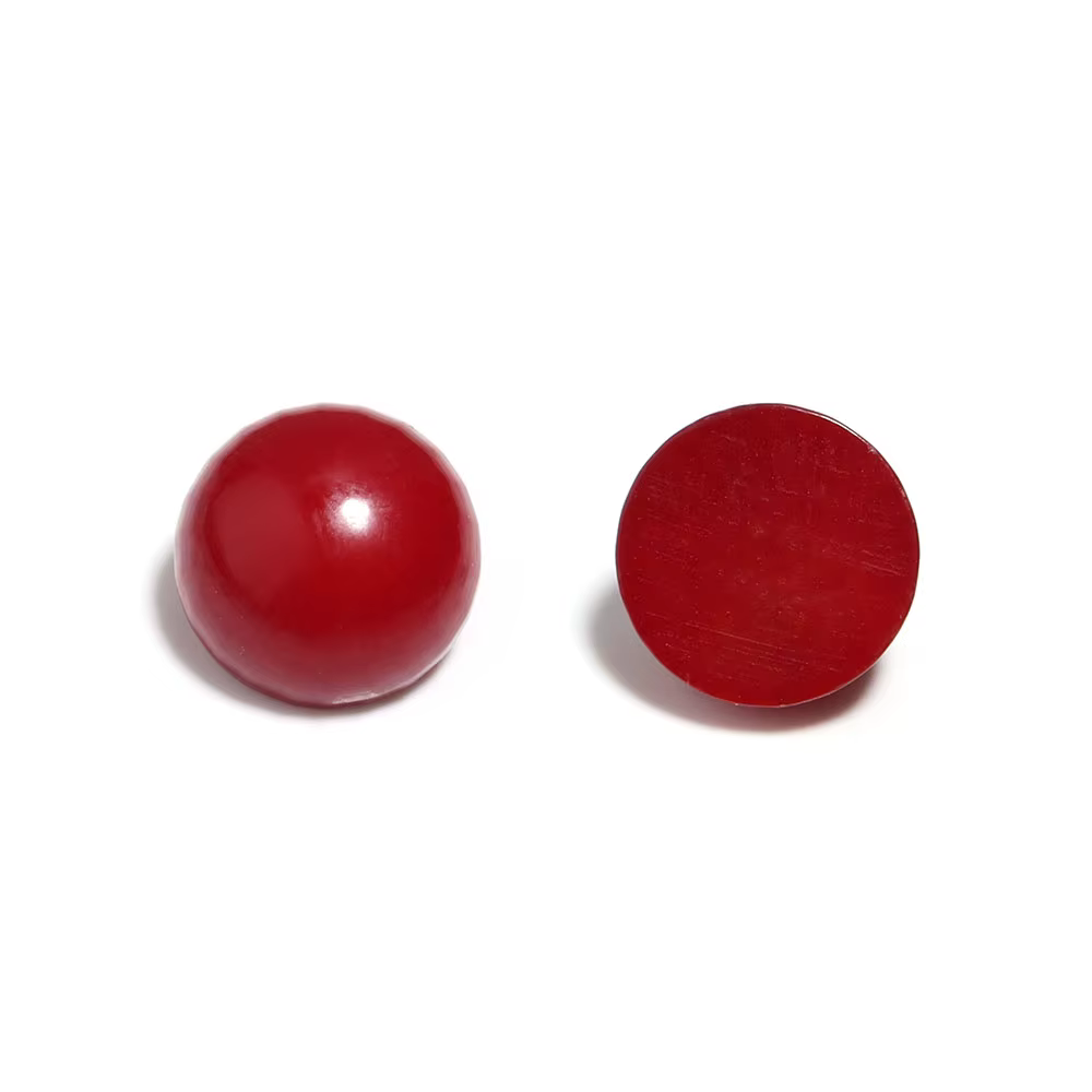 Perles de Cabochon en corail rouge