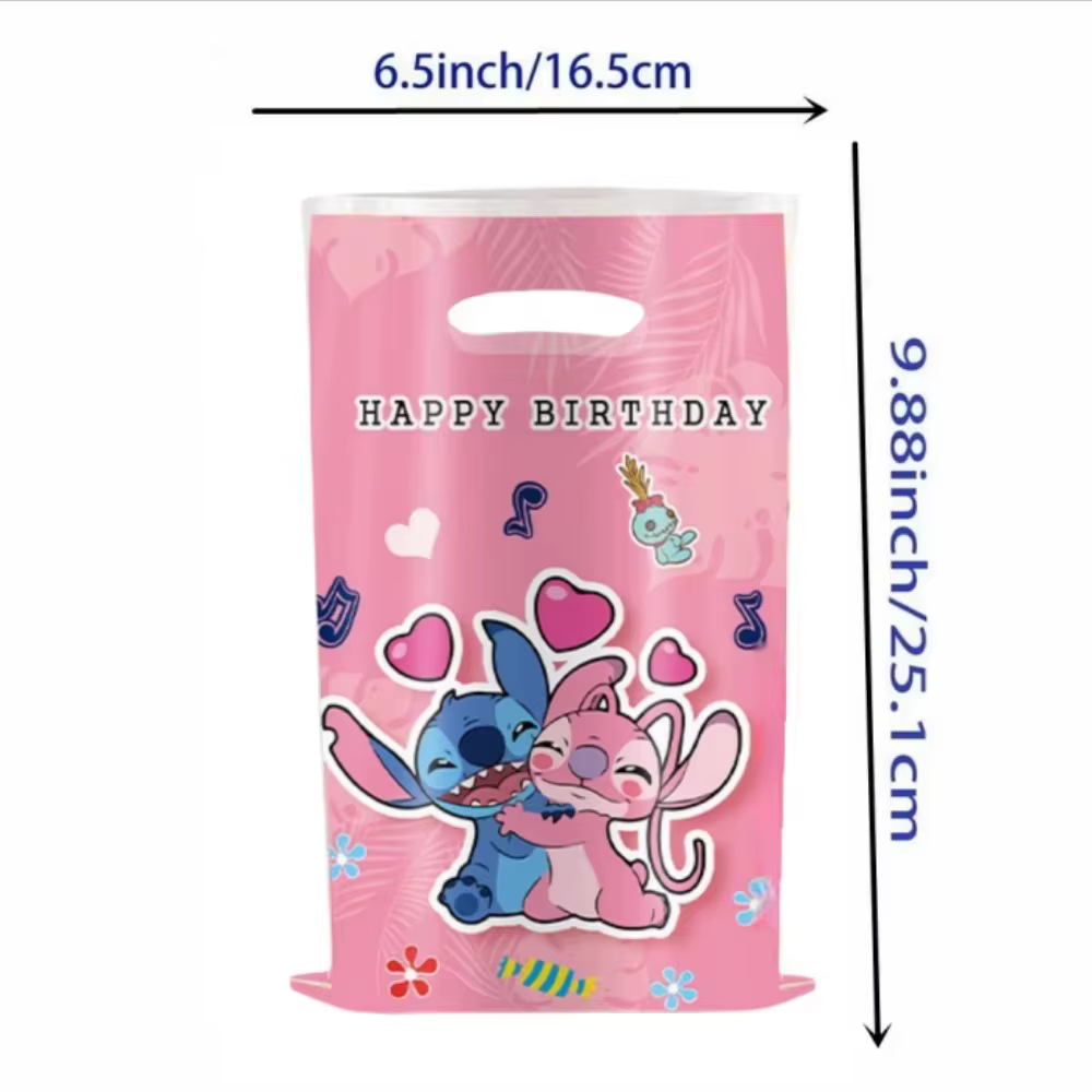 Décorations d'anniversaire Stitch & Ensemble de vaisselle