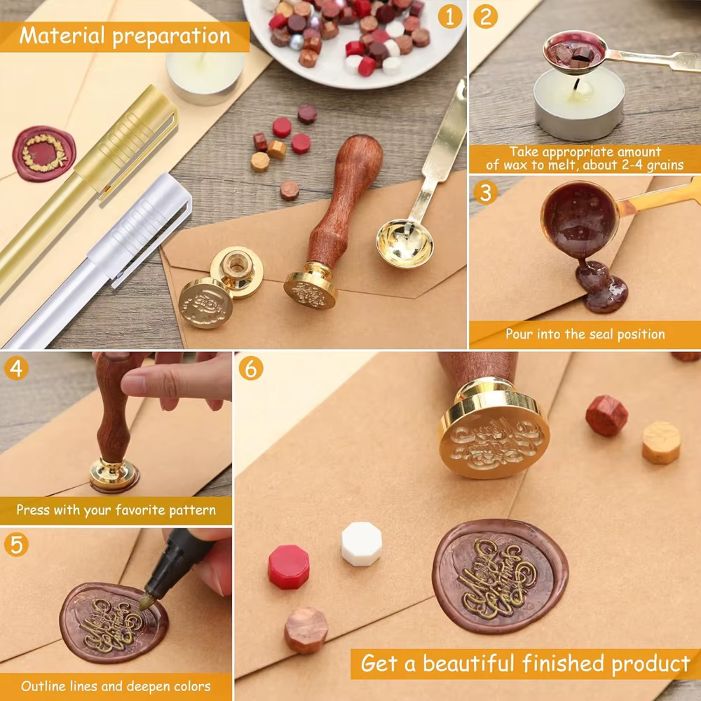 Tampon à cire personnalisé