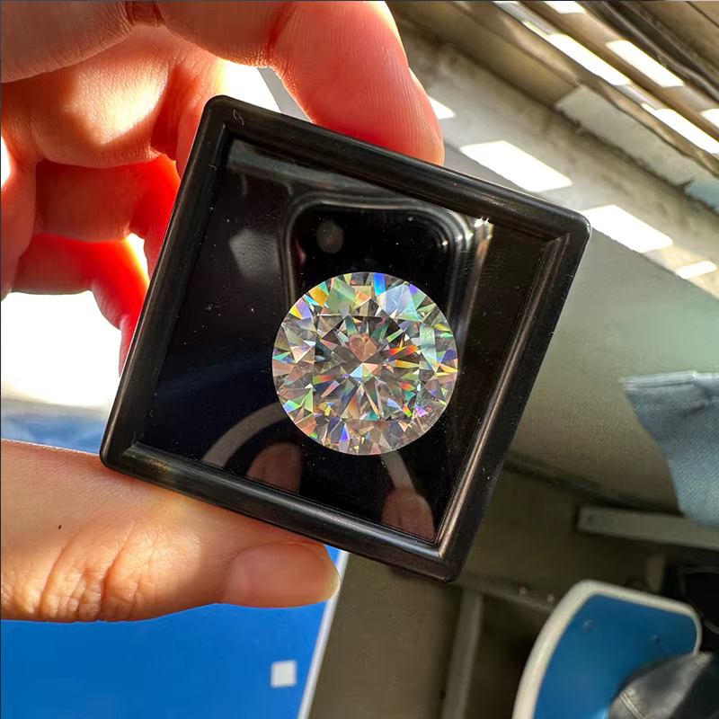 Diamants Moissanite ronds 0.1-30ct