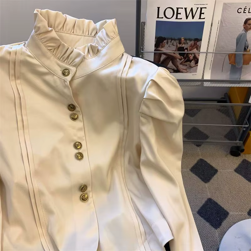 Chemise Style cour française Chic petite