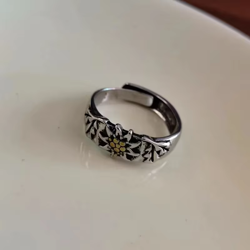 Bagues Edelweiss en argent 925 pour femmes