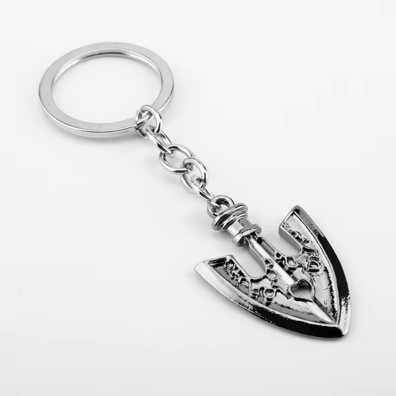 Anime JOJOS BIZARRE ADVENTURE Kujo Jotaro flèche métal doré tour de cou charme cadeaux porte-clés