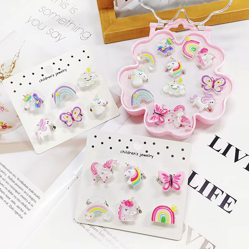 Bagues multi-styles pour enfants