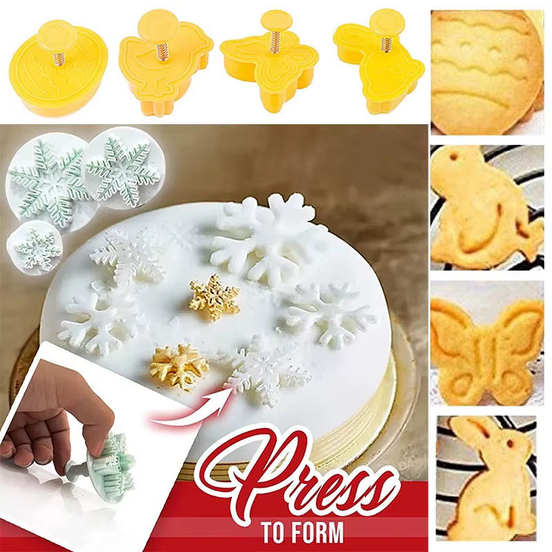Emporte-pièce en forme d'étoile et de fleur pour enfants