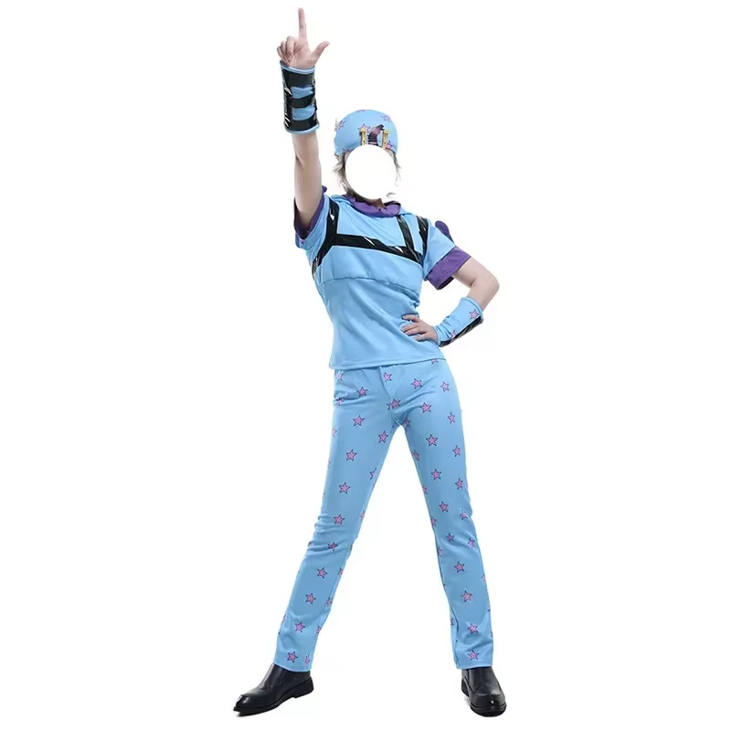 Costume de cosplay JoJo's Bizarre Adventure Steel Ball Run Jonathan Johnny Joestar