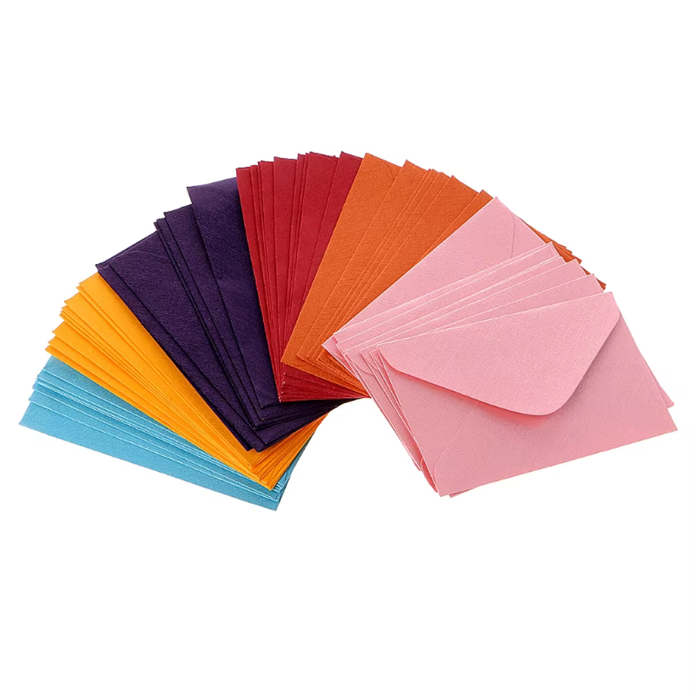 50 pièces/paquet de cartes de Message rétro de mariage