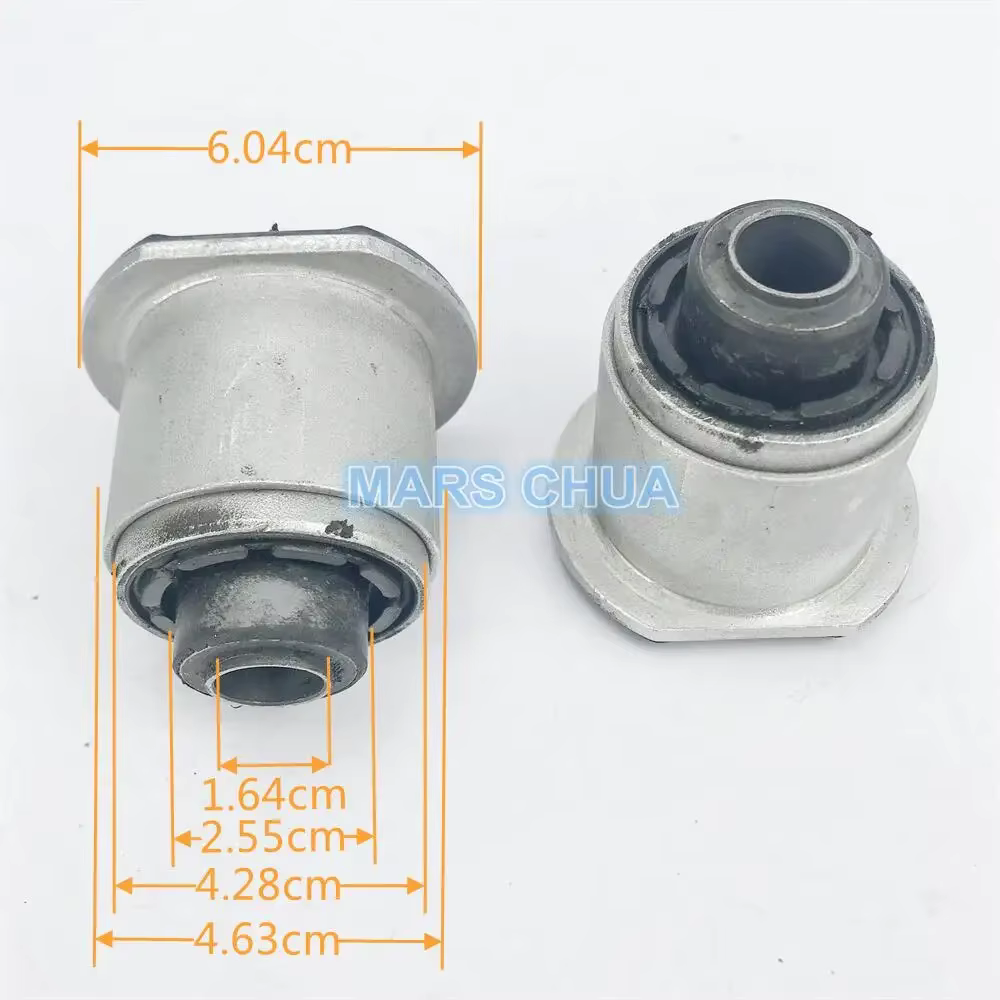 2PCS 95834158800 POUR CAYENNE (2013-2018) BUSHING DE BRAS DE SUSPENSION ARRIÈRE INFERIEUR EXTÉRIEUR 958 341 588 00